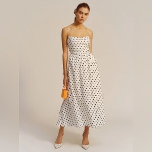 Reformation Vinny Dress- Malta Dot Size 4